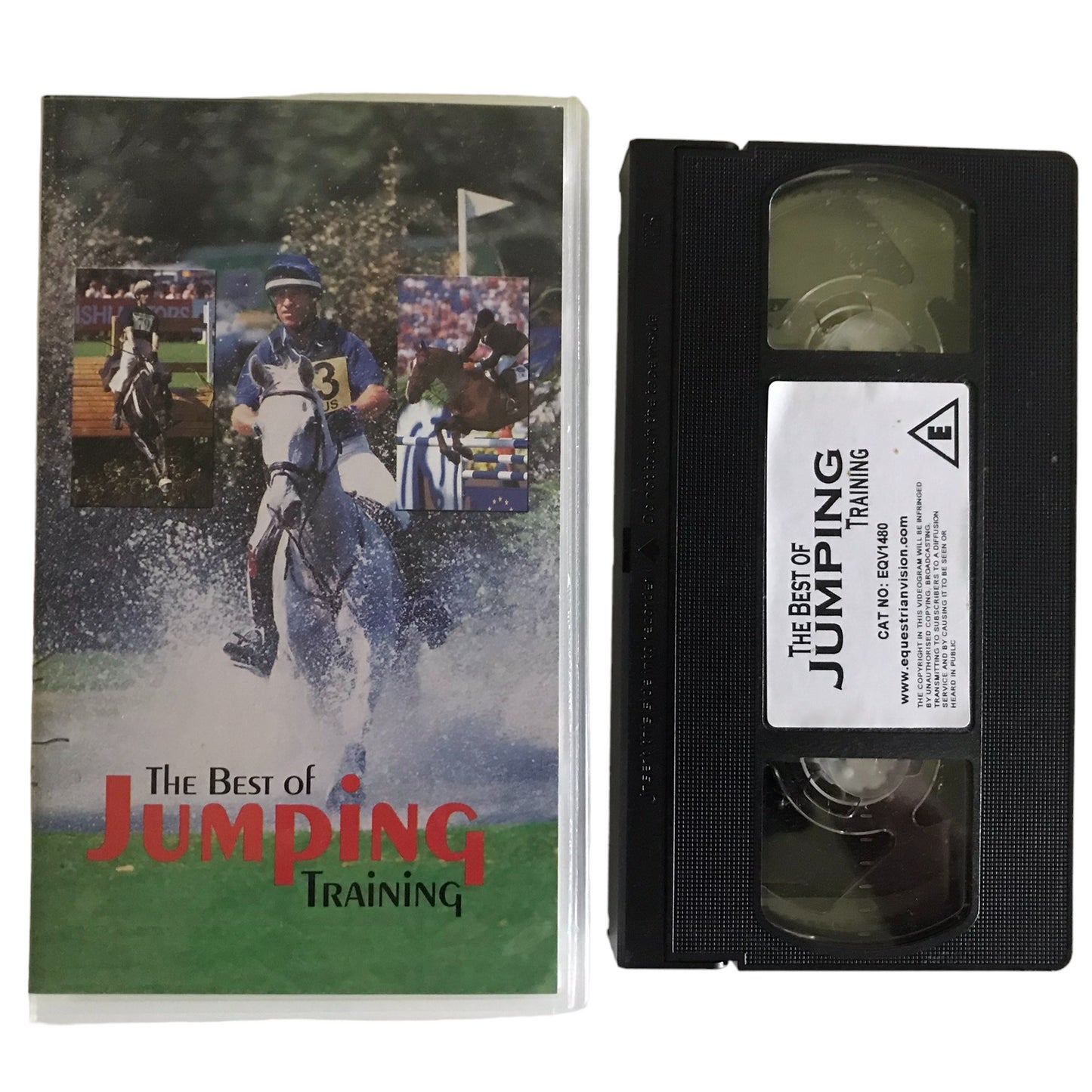 The Best Of Jumping Training - Equestrian Vision - Action - Pal - VHS-