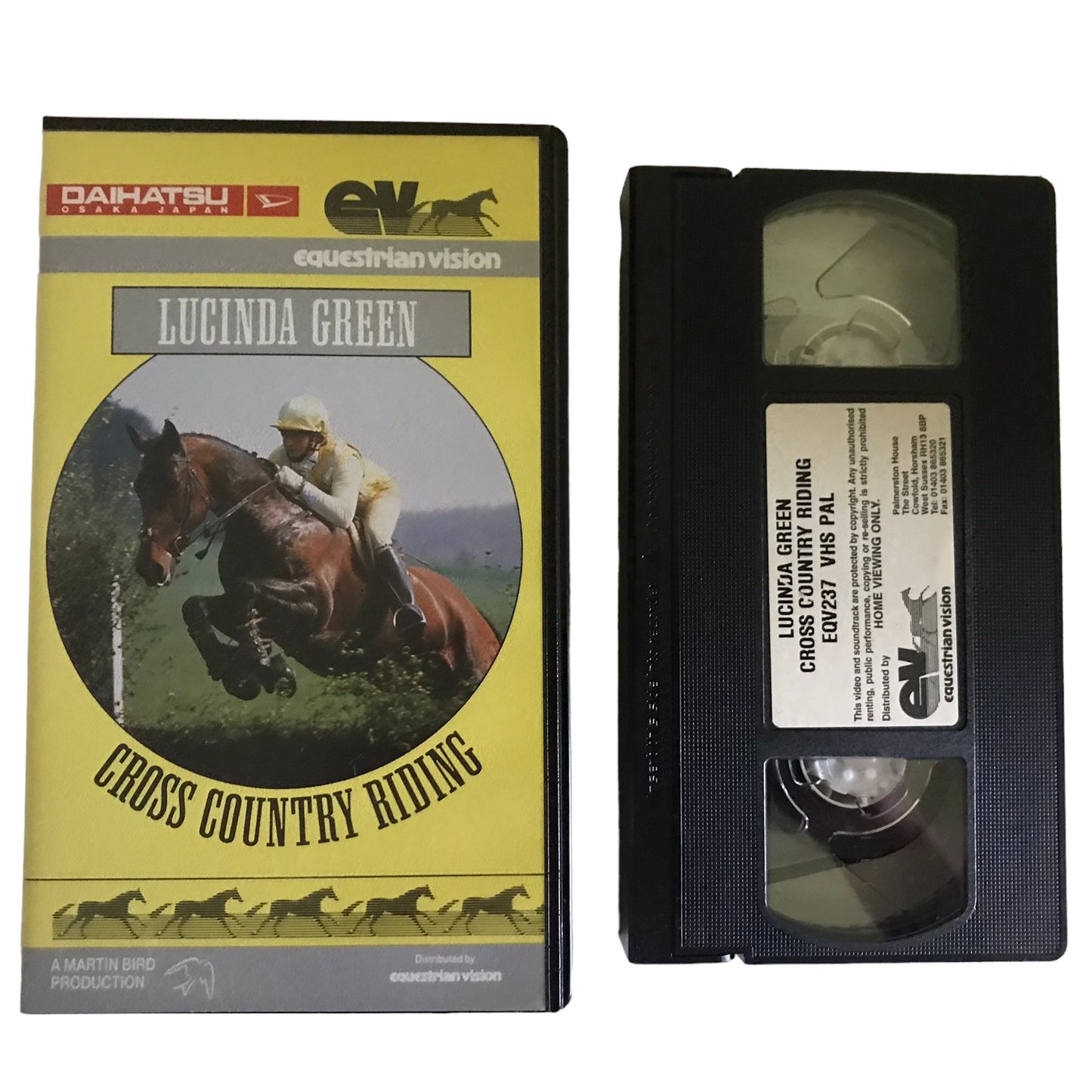 Lusinda Green Cross Country Riding - Equestrian Vision - Action - Pal - VHS-