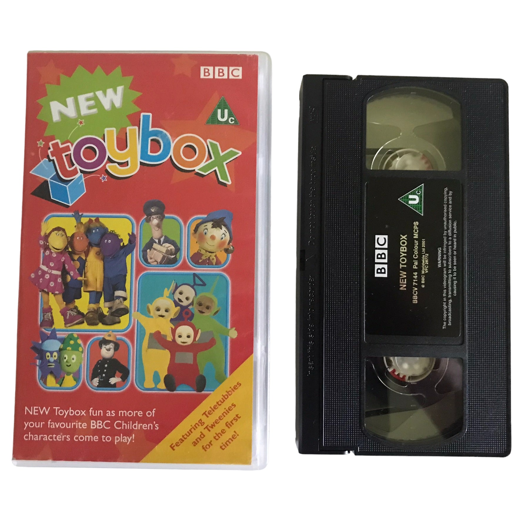 New Toybox - BBC Video - BBCV7144 - Kids - Pal - VHS-