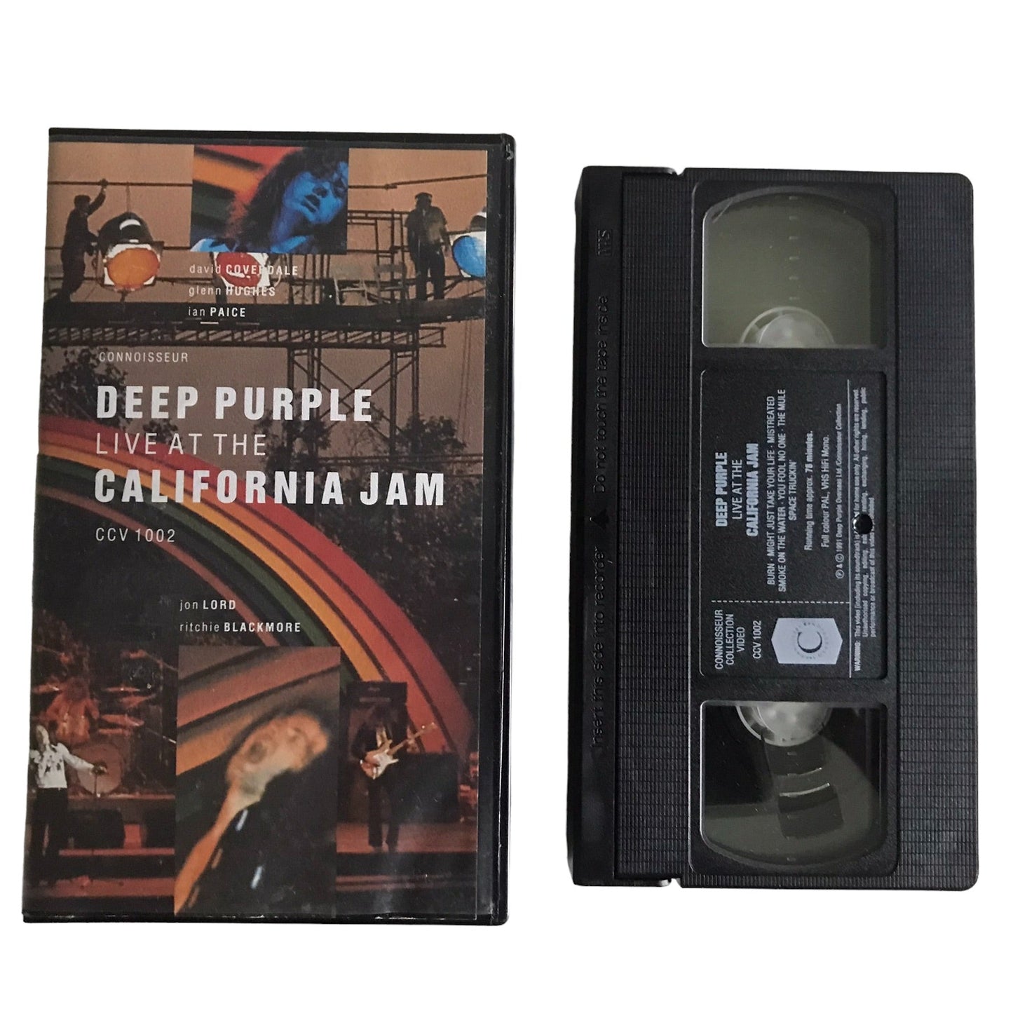 Deep Purple Live At The California Jam - Connoisseur Collection Video - Music - Pal - VHS-