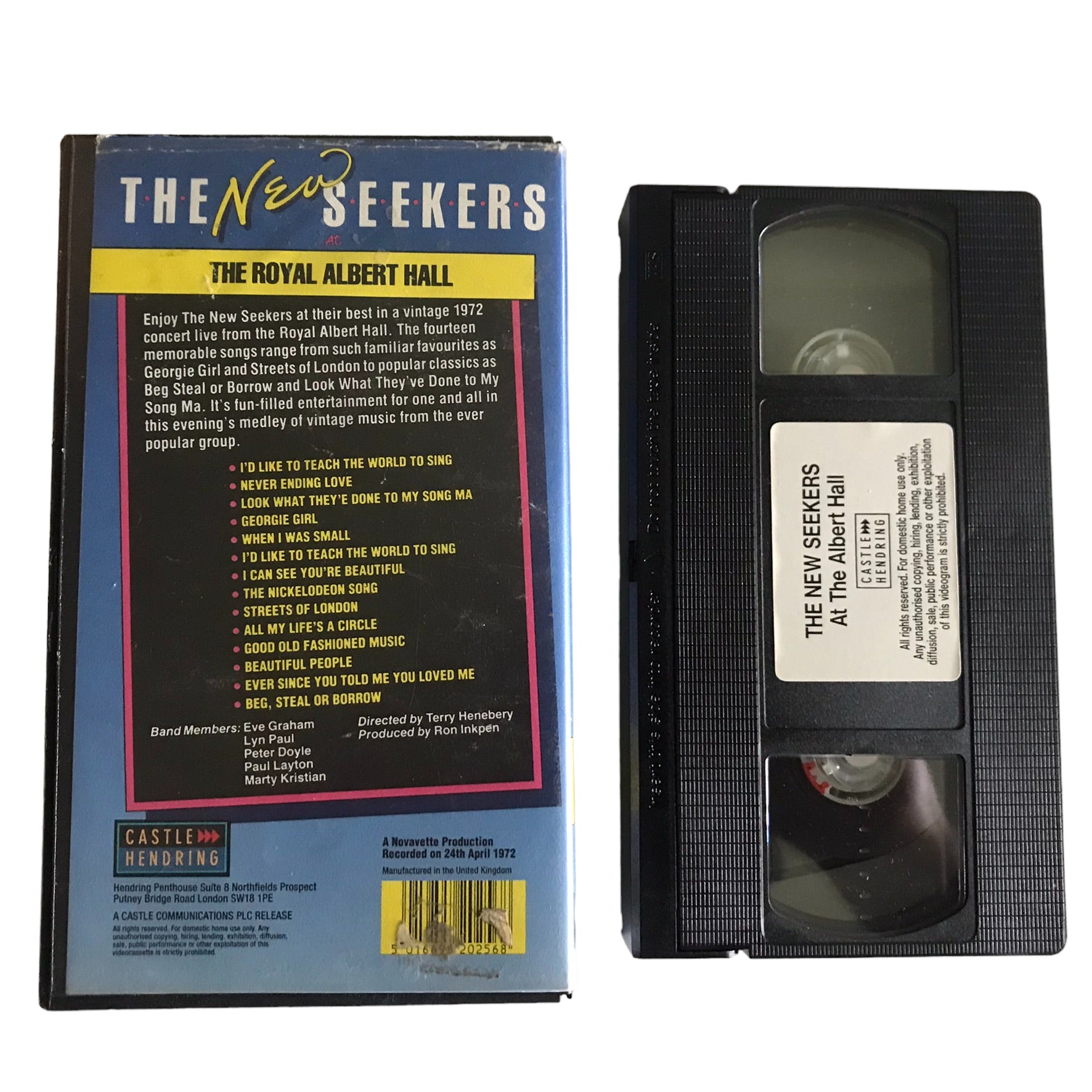 The New Seekers At the Albert Hall - CASTLE HENDRING - Music - Pal - VHS-