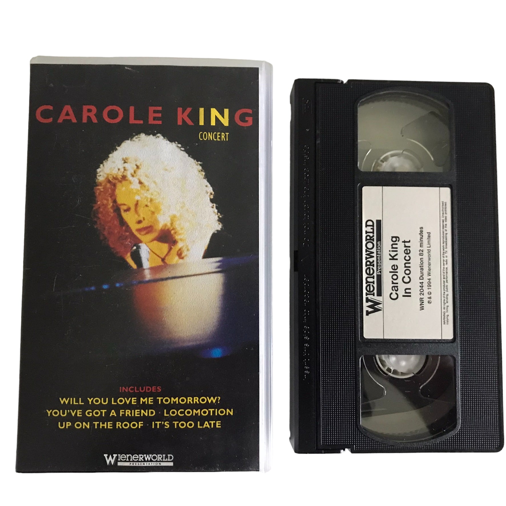 Carole King In Concert - Wienerworld - Music - Pal - VHS-